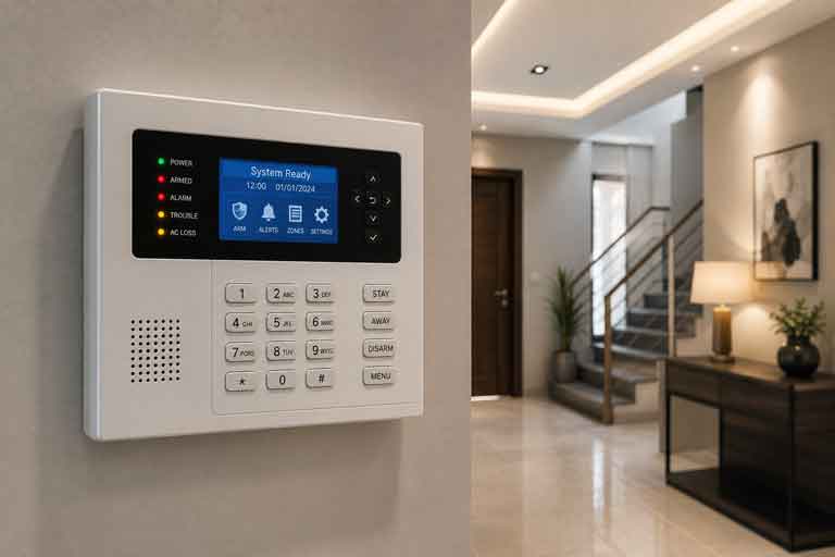 Alarm Control Panel - Fire Alarm System Installation Lahore